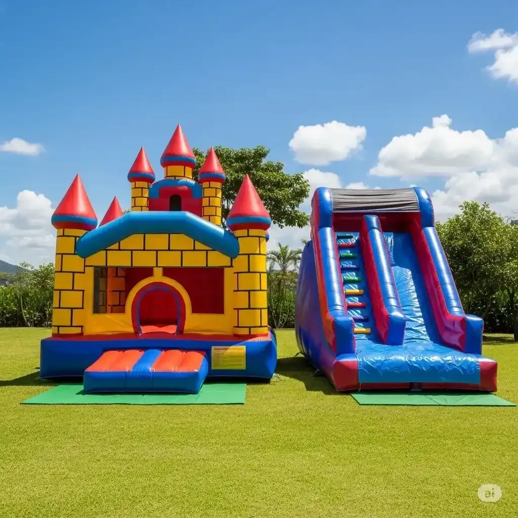 Brinquedos Infláveis são a Atração Principal em Festas Infantis