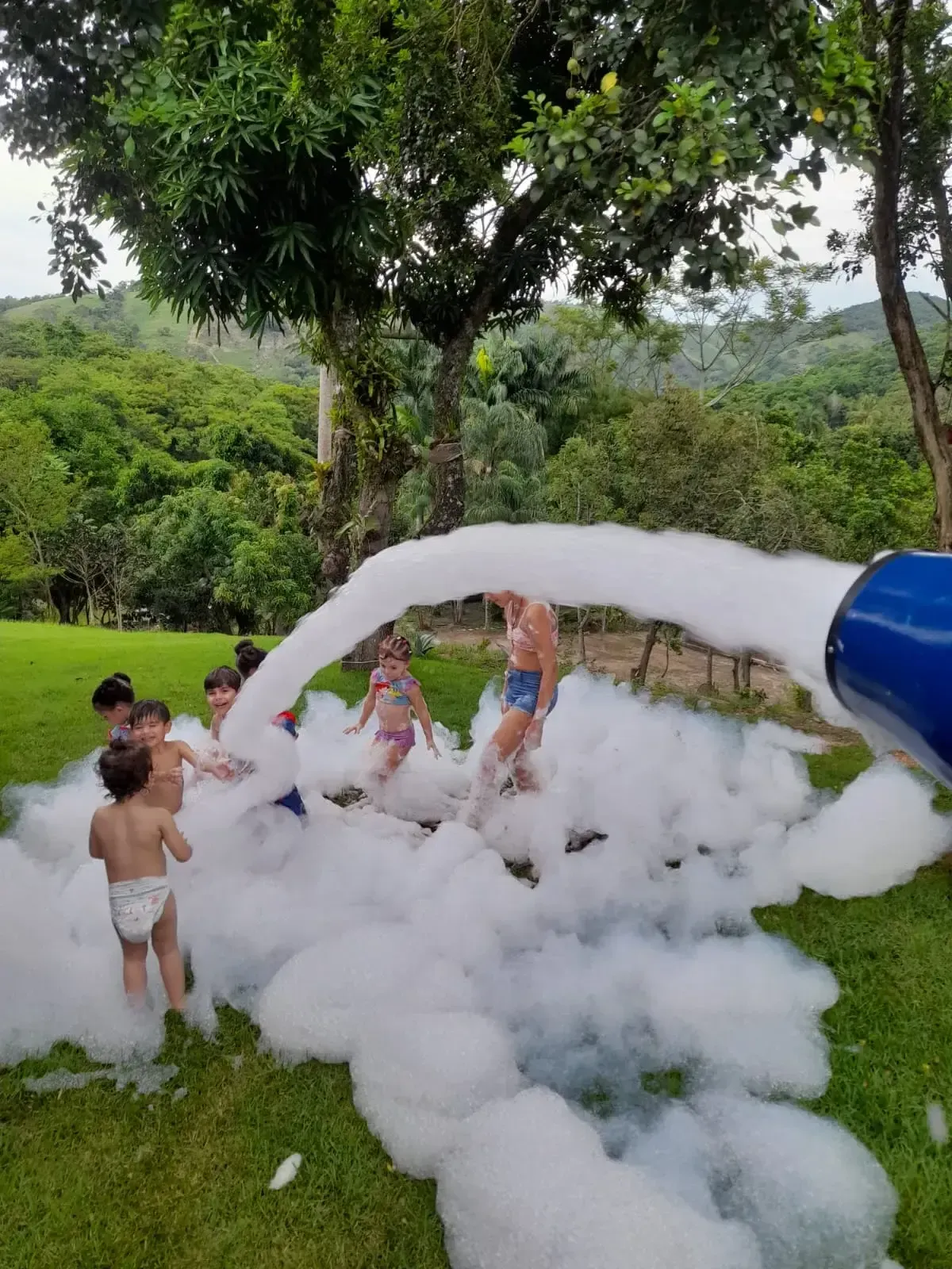 Canhão de espuma