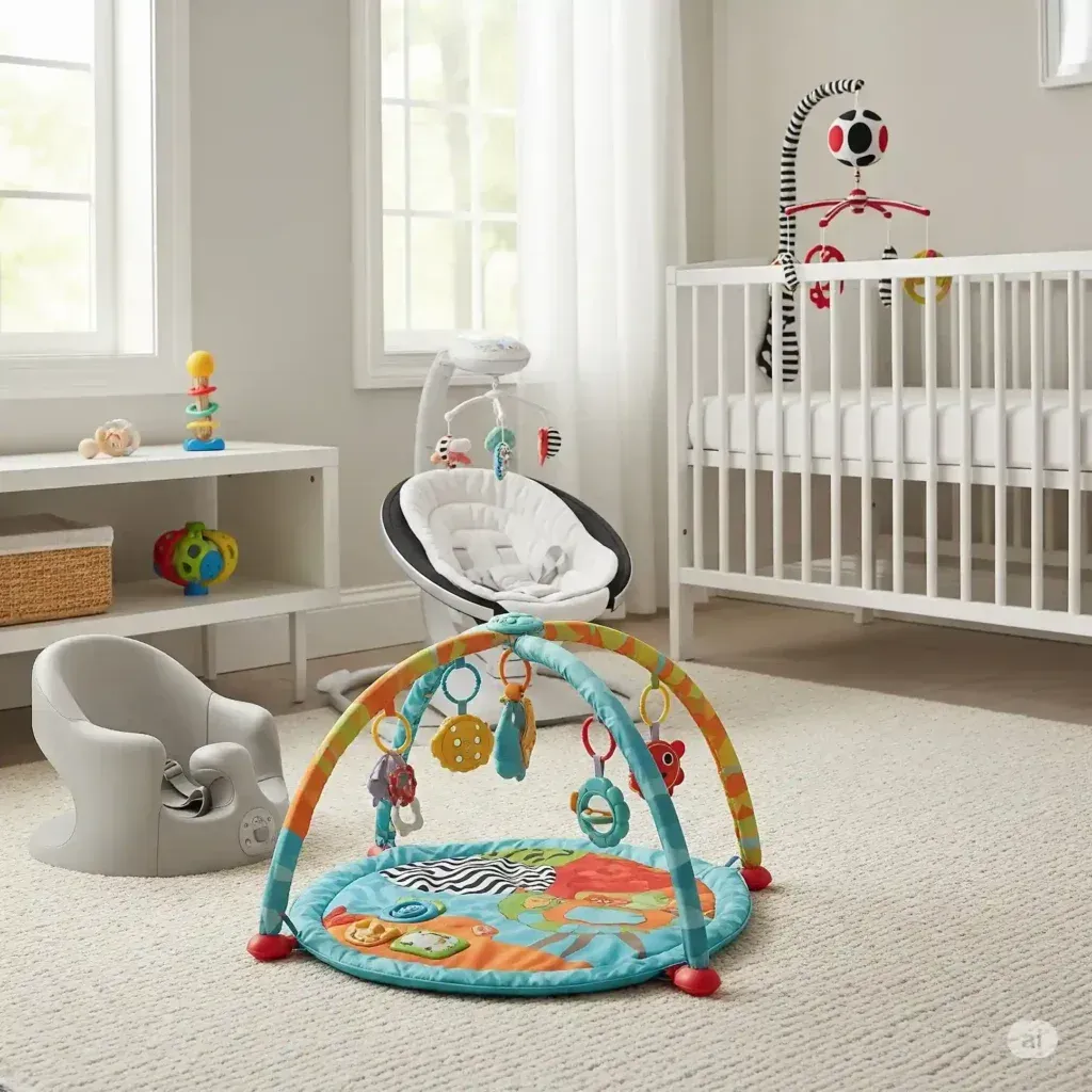 Os melhores brinquedos para bebês até 4 meses